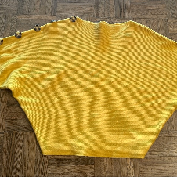 Love at First Find Mustard Sweater with Button Accents - Picture 5 of 6